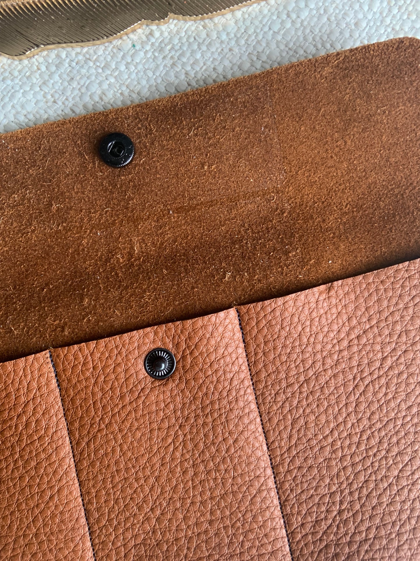 Agathe Handmade Leather Bag Med Brown