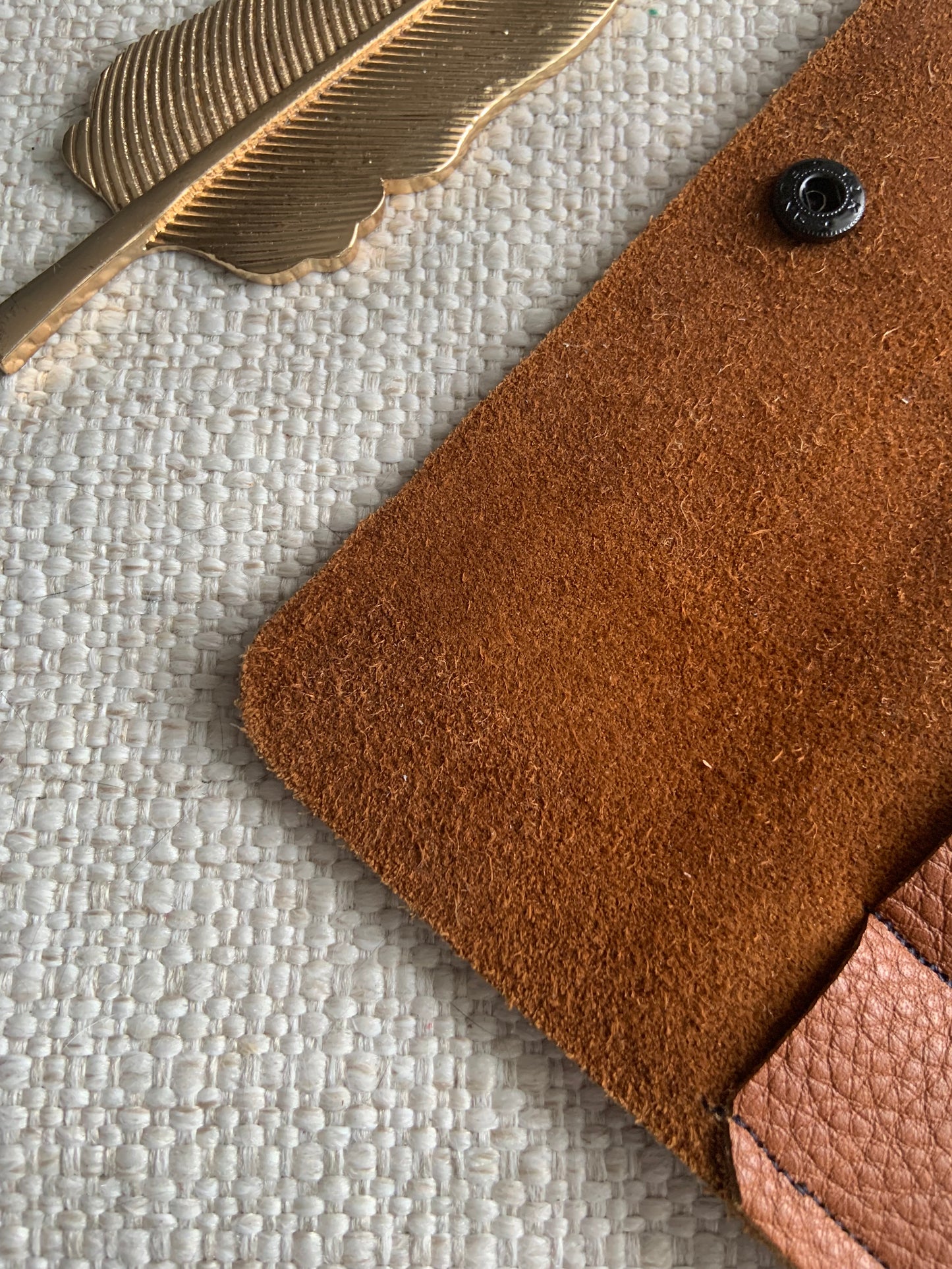 Agathe Handmade Leather Bag Med Brown